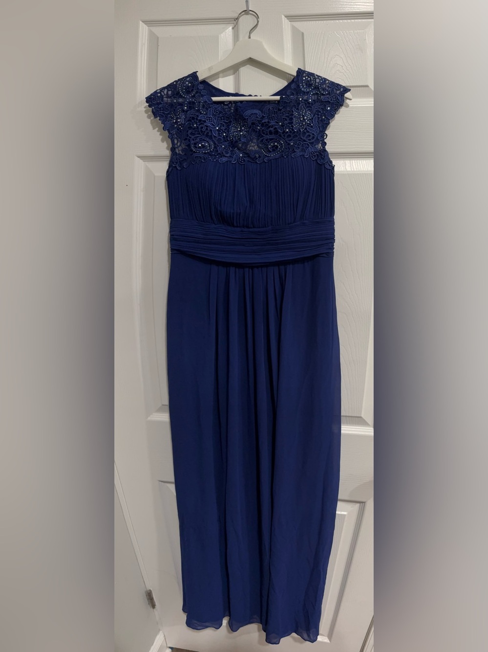 Ever Pretty Sapphire Royal Blue Size 4 Small Women Long Dress Gown - Picture 3 of 12